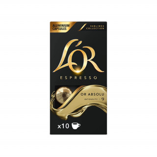 Douwe Egberts L`OR Sublimes Or Absolu Nespresso compatible 10 coffee capsules Acasă