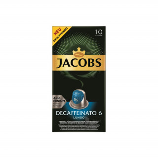 Douwe Egberts Jacobs Lungo Decaffeinato caffeine-free 10 coffee capsules Acasă