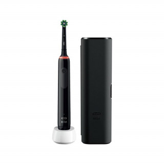 Oral-B Pro 3 3500 black electric toothbrush + travel case Acasă