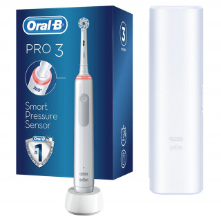 Oral-B Pro 3 3500 white electric toothbrush Acasă