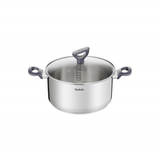 Tefal B8644674 Intuition 24cm stainless steel leg and cover set Acasă