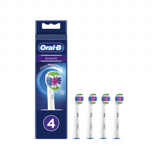 Oral-B EB18-4 3D White 4-piece electric toothbrush replacement head set Acasă