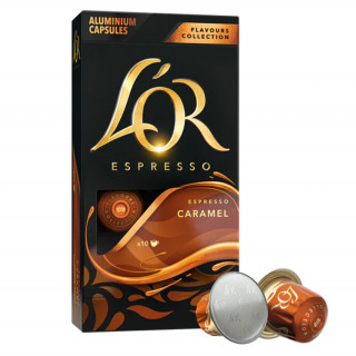 Douwe Egberts L`OR caramel Nespresso compatible 10 coffee capsules Acasă