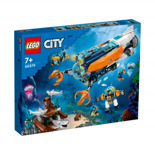 LEGO City: Submarin de explorare la mare adâncime (60379) Jucărie