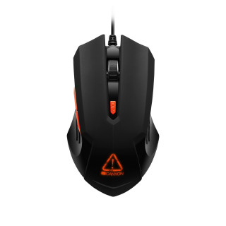 Mouse Canyon Star Raider USB tip A optic 3200 DPI pentru dreptaci (CND-SGM01RGB) PC