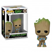 Funko Pop! #1194 Marvel: I am Groot - Groot with Grunds Bobble-Head Vinyl Figura 