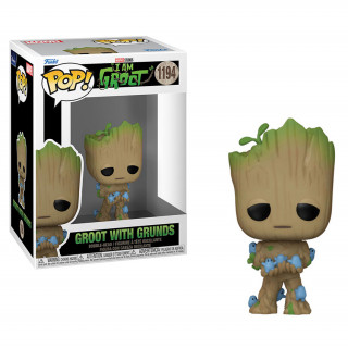 Funko Pop! #1194 Marvel: I am Groot - Groot with Grunds Bobble-Head Vinyl Figura Cadouri