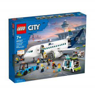 LEGO City: Avion de pasageri (60367) Jucărie