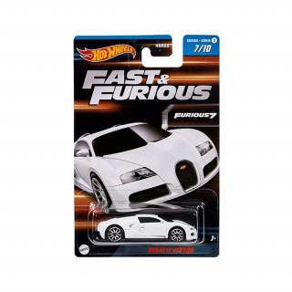 Hot Wheels Fast & Furious - Bugatti Veyron (HNR88-HNT17) Jucărie