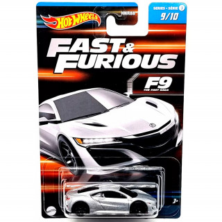 Hot Wheels Fast & Furious - 17 Acura NSX (HNR88 - HNT19) Jucărie