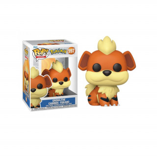 Funko Pop! #597 Games: Pokemon - Growlithe Caninos Fukano Vinyl Figura Cadouri