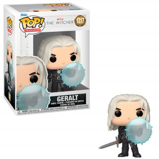 Funko Pop! #1317 Television: Netflix Witcher - Geralt (Shield) Vinyl Figura Cadouri