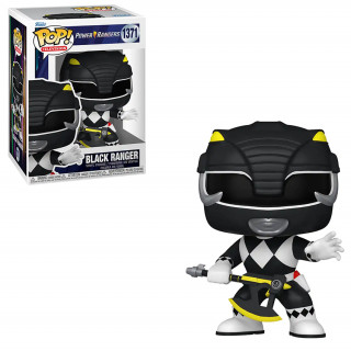 Funko Pop! #1371 Television: Power Rangers - Black Ranger Vinyl Figura Cadouri