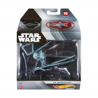 Hot Wheels - Star Wars Starships Tie Interceptor (HHR14/HMH95) Jucărie