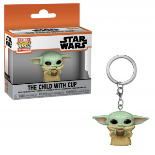 Funko Pocket Pop! Disney Star Wars: The Mandalorian - Grogu Vinyl Breloc cu figurine Cadouri