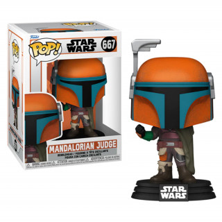 Funko Pop! Disney Star Wars: The Mandalorian - Mandalorian Judge #667 Bobble-Head Vinyl Figure Cadouri