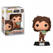 Funko Pop! Disney Star Wars: The Mandalorian - Peli Motto with Grogu #665 Bobble-Head Vinyl Figure 