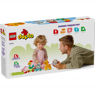 LEGO DUPLO: Tren cu animale (10412) Jucărie