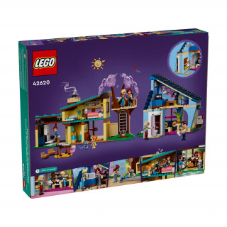 LEGO Friends: Casele familiale ale lui Olly si Paisley (42620) Jucărie