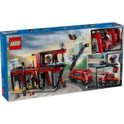 LEGO City: Statie si camion de pompieri (60414) 