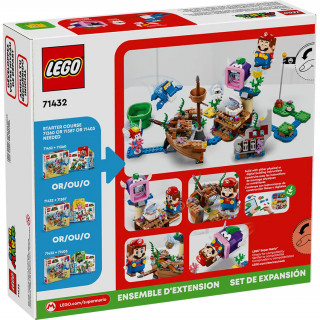 LEGO Super Mario: Set extindere aventura lui Dorrie la epava  (71432) Jucărie