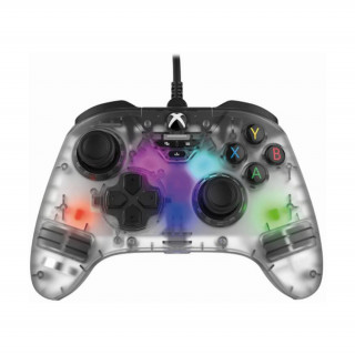 Snakebyte Xbox Series X GamePad RGB X - controler cu fir - transparent (SB922350) PC