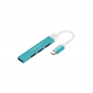 Promate USB Hub - LITEHUB 4 (LITEHUB-4.BLUE) PC