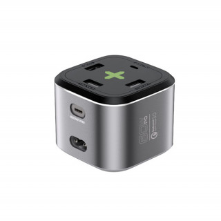 Promate Adaptor pentru încărcător de telefon - POWERCUBE PD80 (POWERCUBE-PD80.EU-GR) Mobile