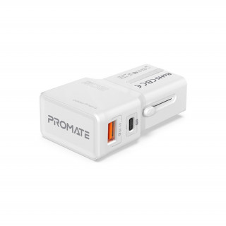 Adaptor universal Promate - TRIPLUG PD20 (TRIPLUG-PD20.WHITE) Mobile