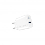 Promate Adaptor pentru încărcător de telefon - BIPLUG 2 (BIPLUG-2.EU-WT) 