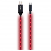 YENKEE YCU 341 RD LED cablu USB-C 1m  