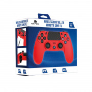 Freaks and Geeks Controler fără fir pentru jack PS4 de 3,5 mm (roșu) 