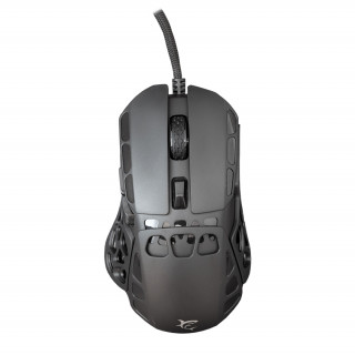 WHITE SHARK ECTOR-B GM-5016B RGB Mouse de gaming, 12.200 dpi, 7 butoane, negru PC