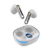 WHITE SHARK HYPERBEAT-W, GEB-TWS37W Căști intraauriculare bluetooth cu microfon, alb 