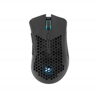 WHITE SHARK LIONEL-B, mouse pentru jocuri wireless WGM-5012B, negru, 10000 dpi PC