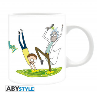 RICK AND MORTY - Cana - 320 ml - &quot;Portal 2&quot; (ABYMUG834) Cadouri