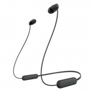 Căști fără fir Sony WI-C100 cu Bluetooth - negru (WIC100B.CE7) 