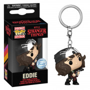 Funko Pocket Pop! Netflix Stranger Things - Breloc cu figurine de vinil Eddie 