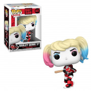 Funko Pop! #451 Heroes: Harley Quinn - Harley Quinn cu Bat Vinyl Figure 