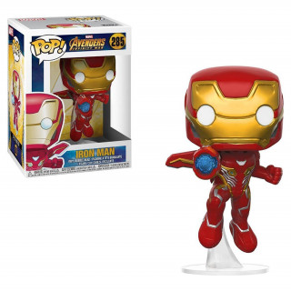 Funko Pop! #285 Marvel: Avengers Infinity War - Figurină de vinil Iron Man Bobble-Head Cadouri