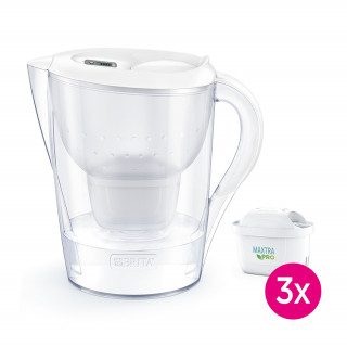 Pachet de pornire Brita Marella XL 3,5 L + 3 filtre Maxtra PRO - Alb Acasă