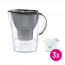 Brita Marella XL 2.4 L + 3 filtre Maxtra PRO - Gri thumbnail