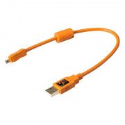 TetherPro USB A la Mini-B 8pin 1 (0,3m) ORG 