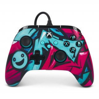 Controler cu fir PowerA Advantage - Wild Style Xbox Series