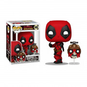 Funko Pop! #1400 Marvel: Deadpool Wolverine - Deadpool with Headpool Vinyl Figura 