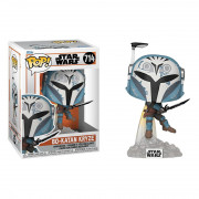 Funko Pop! #714 Star Wars: the Mandalorian - Bo-Katan with Darksaber and Jet Pack Vinyl Figura 