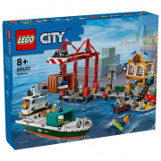 LEGO City: Port și navă de transport marfă (60422) 