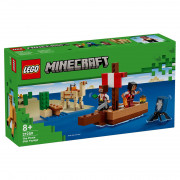 LEGO Minecraft: Călătorie pe corabia de pirați (21259) 