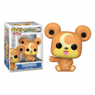 Funko Pop! #985 Games: Pokemon - Teddiursa Vinyl Figura Cadouri