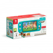 Nintendo Switch Lite - Turcoaz + Animal Crossing + 12M NSO 